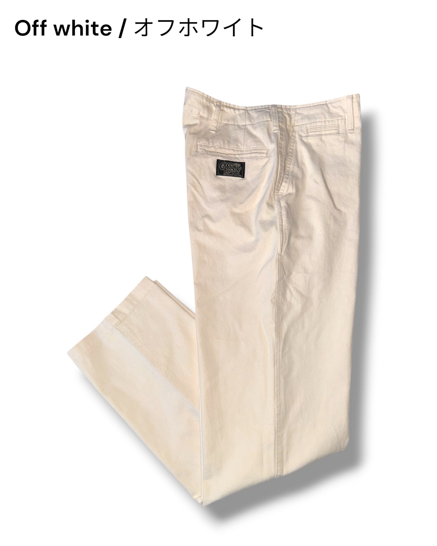 GRP-060*1940styleノープリーツコットントラウザーズ