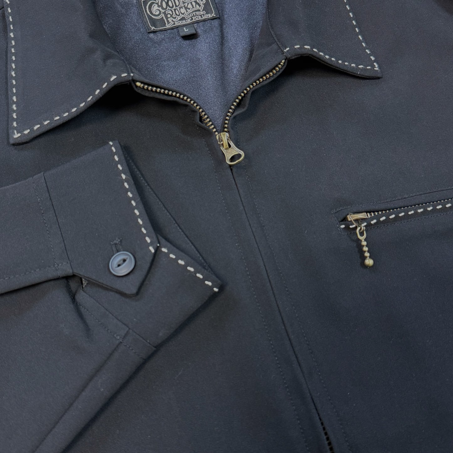 Hand Stitch Light Jacket /ハンドステッチブルゾン