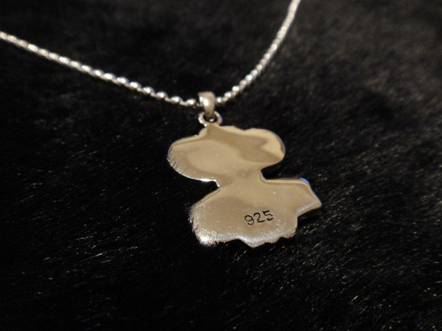 Silver Pendant Top "HAT SKULL"