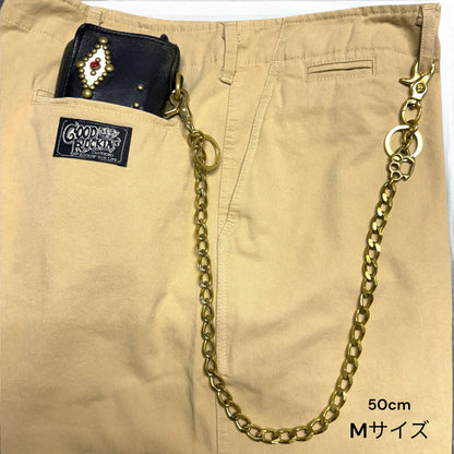 Brass Wallet Chain "Brass knuckles"/ブラスウォレットチェーン"メリケンサック"