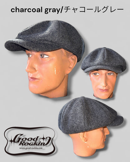 Casquette "Vintage Style "/ヴィンテージスタイルミックスツィードキャスケット
