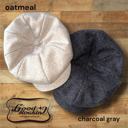 Casquette "Vintage Style "/ヴィンテージスタイルミックスツィードキャスケット