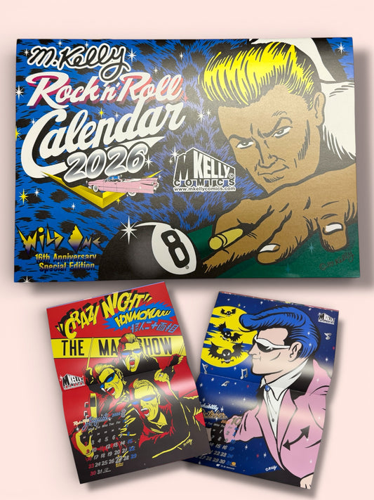 M.Kelly "Rock'n'Roll" Calendar 2026～16th Anniversary Special Edition