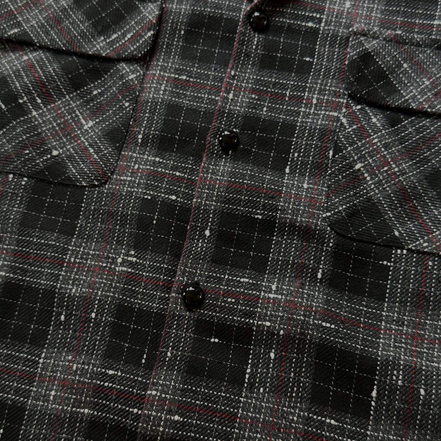 Long Sleeve Print Shirt "Harlequin Mask"/Vintage Style Print Shirt "Harlequin Mask"