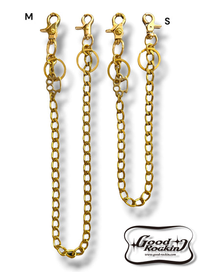 Brass Wallet Chain "Brass knuckles"/ブラスウォレットチェーン"メリケンサック"