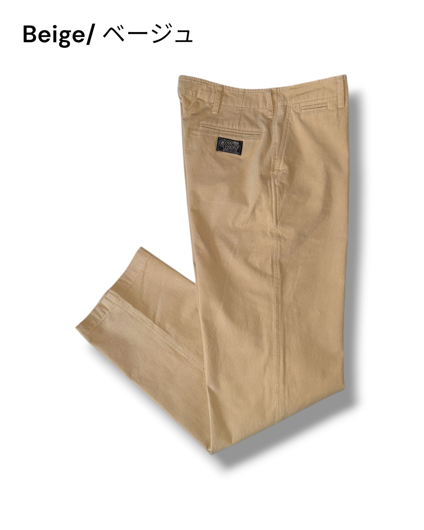 GRP-060*1940styleノープリーツコットントラウザーズ