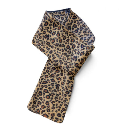 Reversible Muffler“Leo & Black nep”/ リバーシブルマフラー“レオパード＆ブラックネップ”