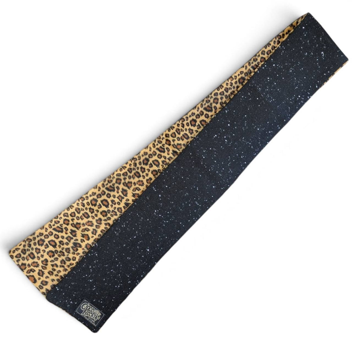 Reversible Muffler“Leo & Black nep”/ リバーシブルマフラー“レオパード＆ブラックネップ”