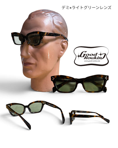 Cheating Lounge Glasses "Square Fox II, Habana Gray" / Acetate glasses "Square Fox II, Havana Gray"
