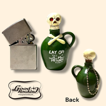 Vintage Style  "Mini Poison Bottle key ring"/ビンテージスタイル"ミニポイズンボトルキーリング"