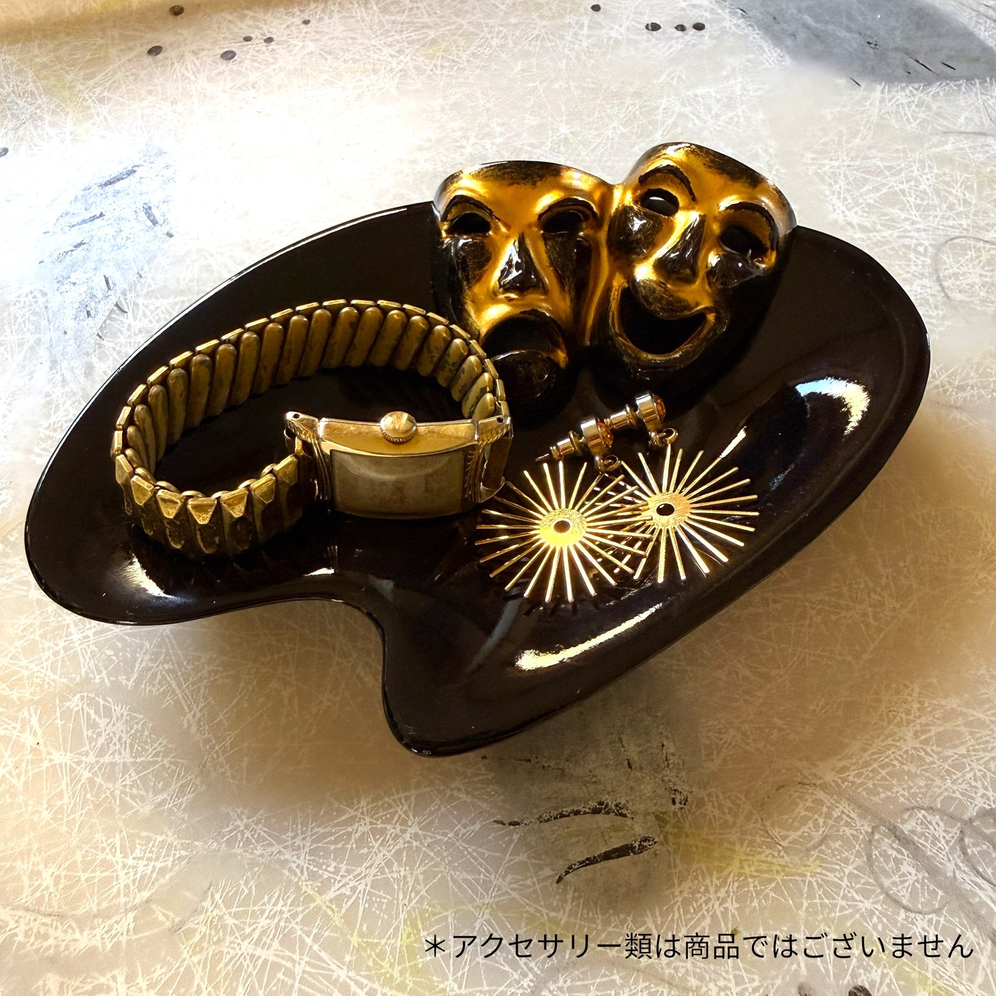 Midcentury style mini kidney tray "two face"/1950sスタイルミニキドニートレイ"ツーフェイス"