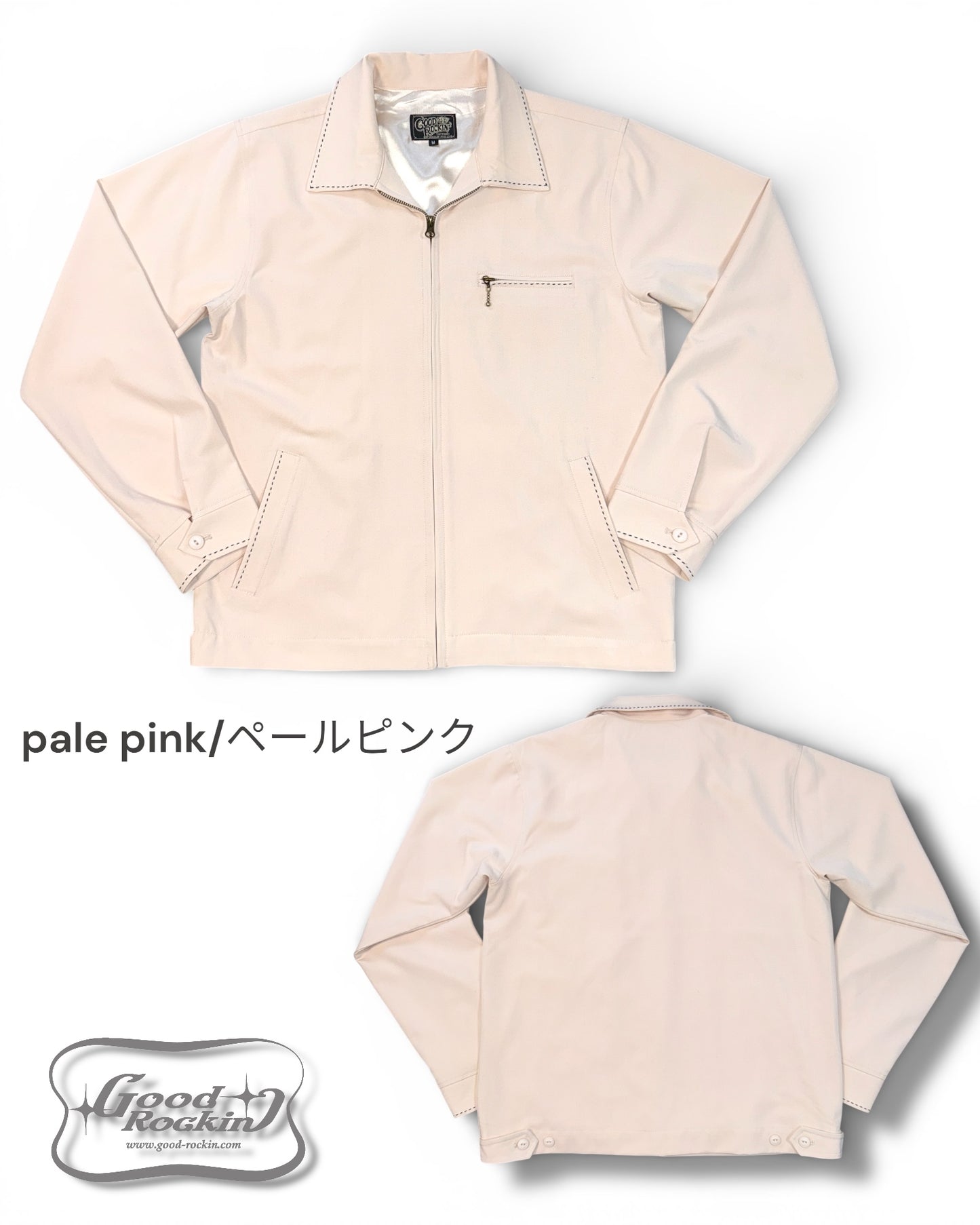 Hand Stitch Light Jacket  /ハンドステッチブルゾン