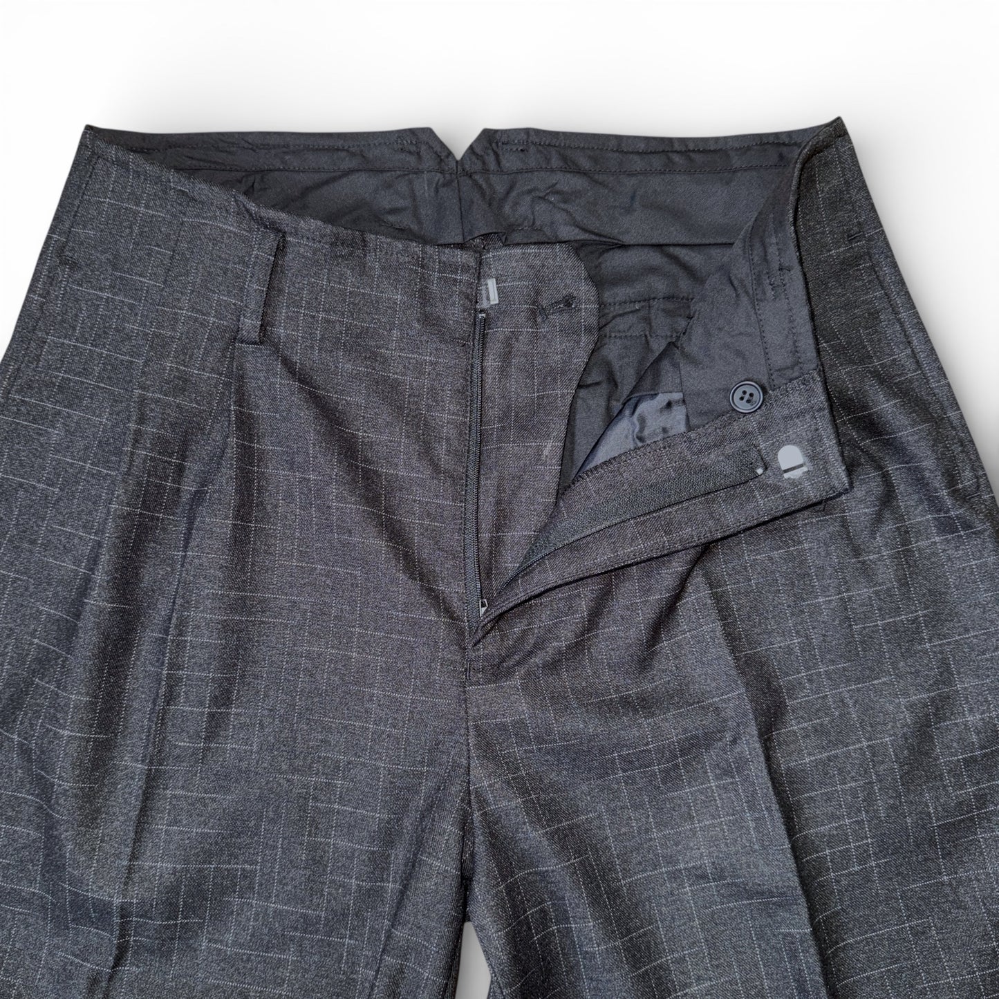 1950'S Style 2pleats trousers/ GRP-062カスリ織ツープリーツトラウザーズ