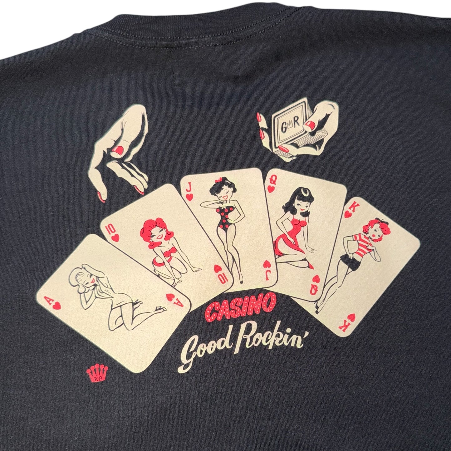 Short Sleeve Tee Shirt "ROCKIN' CASINO"/胸ポケット付Ｔシャツ"ROCKIN' CASINO"