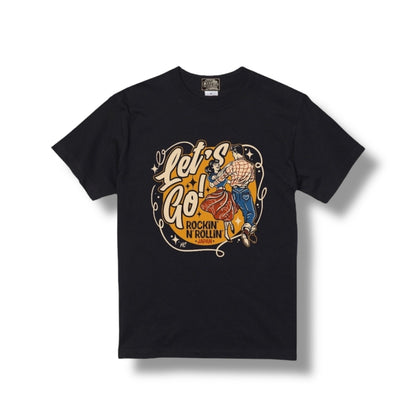 Short Sleeve Tee "PINSTRIPING/Black" / Short Sleeve T-shirt "Pinstripe/Black"