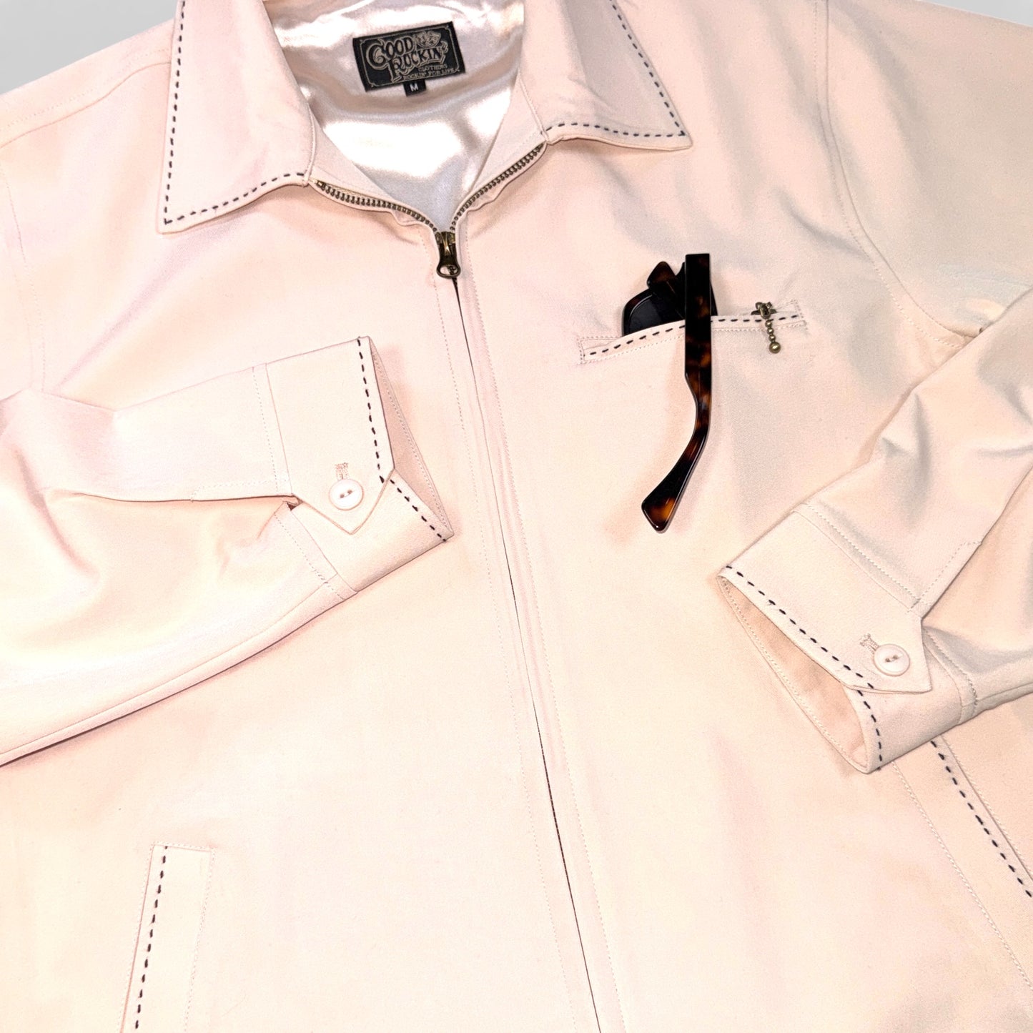 Hand Stitch Light Jacket  /ハンドステッチブルゾン