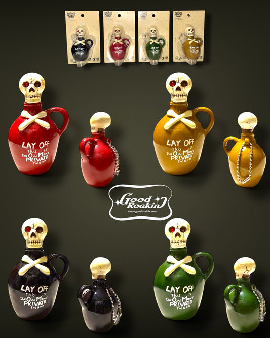 Vintage Style  "Mini Poison Bottle key ring"/ビンテージスタイル"ミニポイズンボトルキーリング"