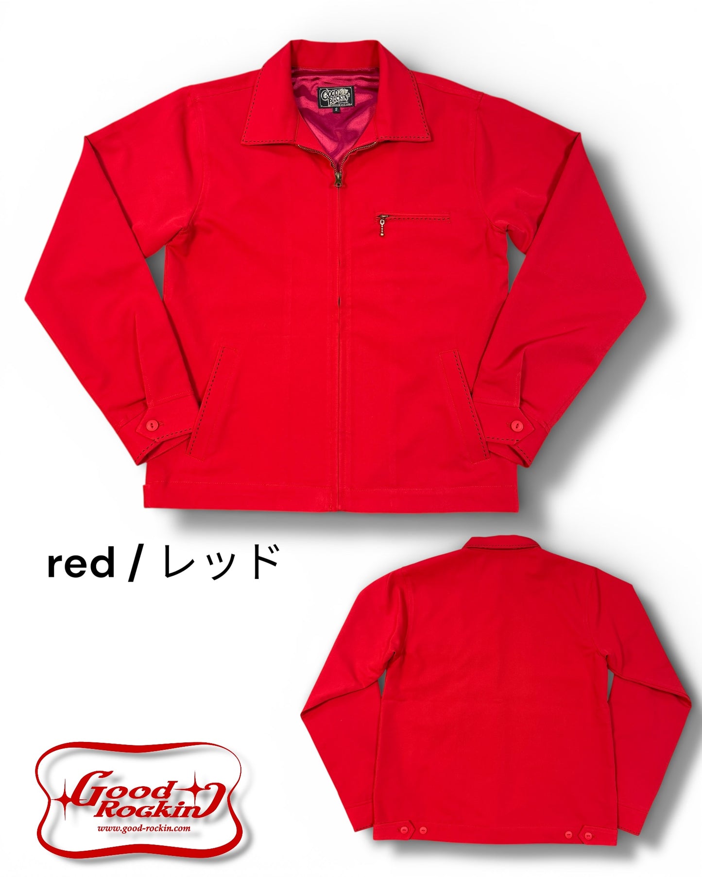 Hand Stitch Light Jacket  /ハンドステッチブルゾン