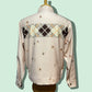 ＊ご予約受付中 Shirt Jacket "Vintage style Argyle" /シャツジャケット”ヴィンテージスタイルアーガイル"