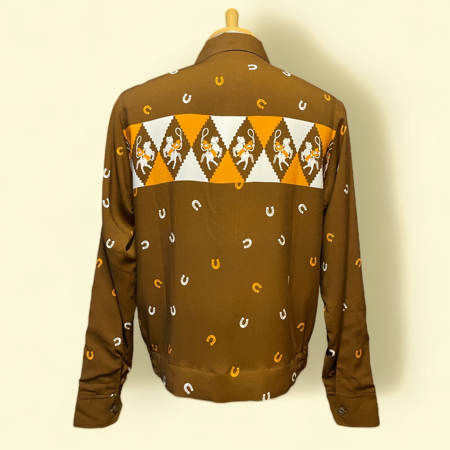 ＊ご予約受付中 Shirt Jacket "Vintage Style Rodeo" Brown/シャツジャケット”ヴィンテージスタイルロデオ"