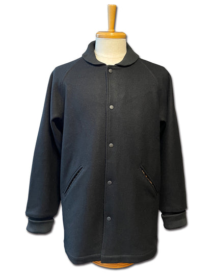 Black&amp;Leo Melton Car Coat/Black&amp;Leo Melton Car Coat