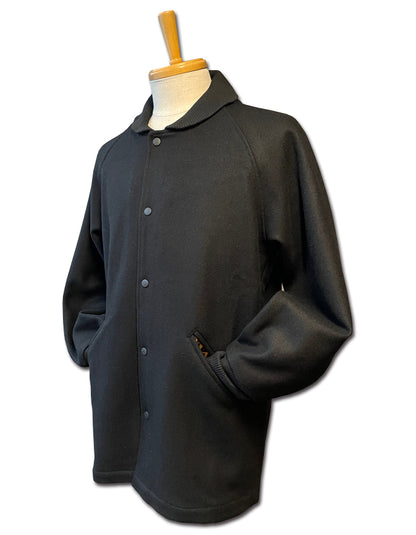 Black&amp;Leo Melton Car Coat/Black&amp;Leo Melton Car Coat