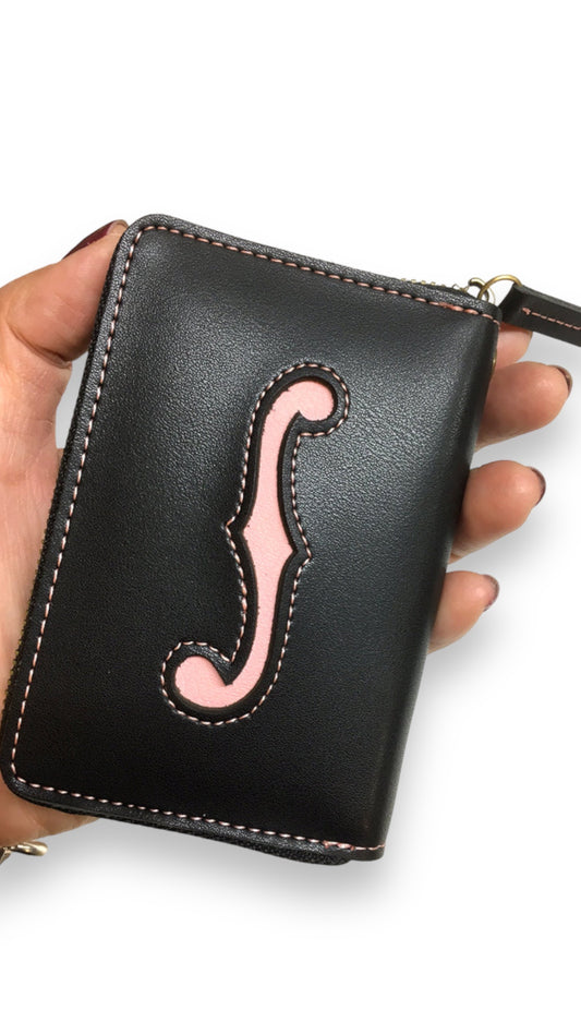 Leather Mini Round Zip Wallet "f Hole"/レザーミニラウンドジップウォレット"エフホール"