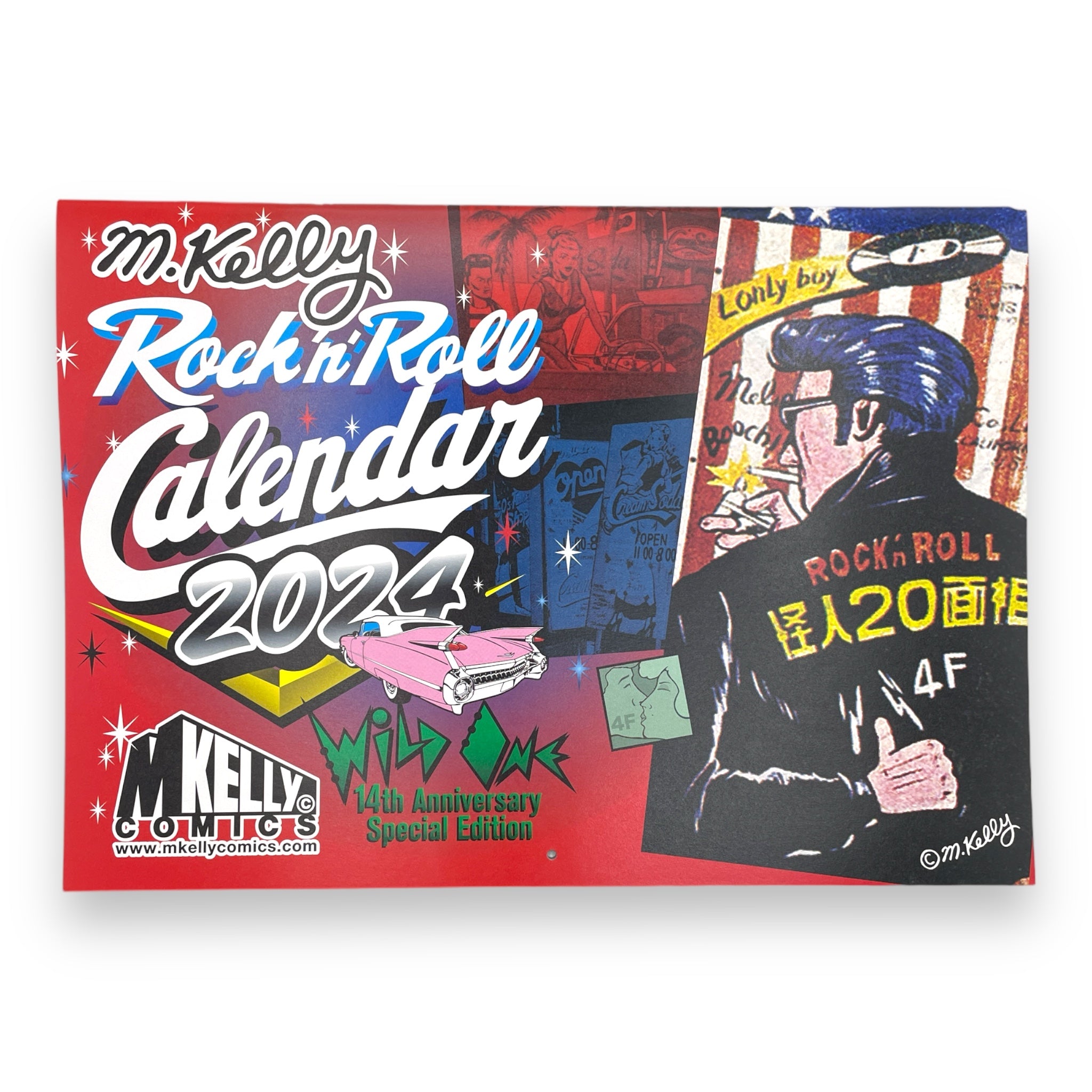 M.Kelly "Rock'n'Roll" Calendar 2024 GOOD ROCKIN'