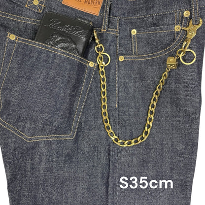Brass Wallet Chain "DICE"/ブラスウォレットチェーン"ダイス"
