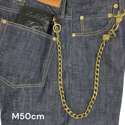 Brass Wallet Chain "DICE"/ブラスウォレットチェーン"ダイス"