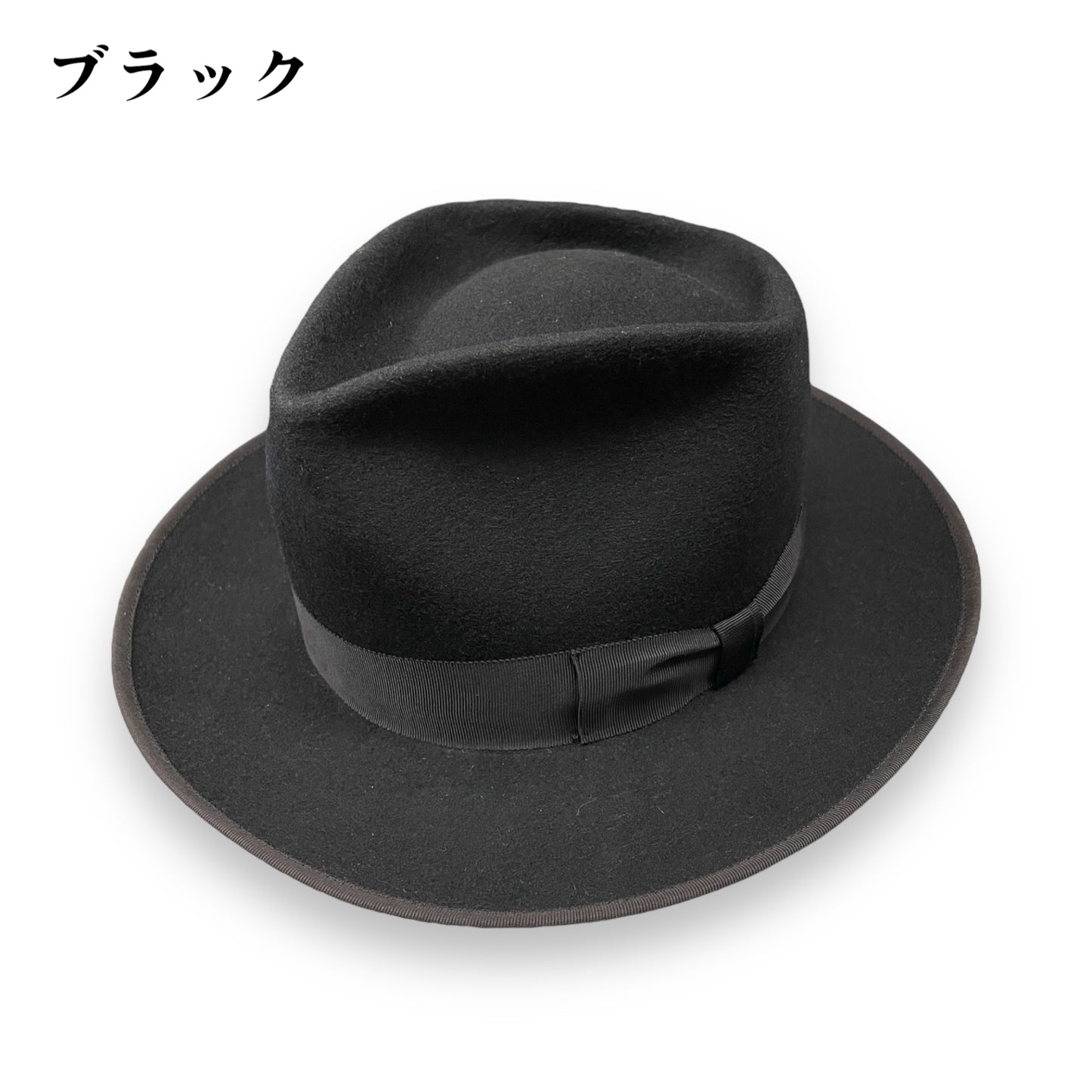 Wool Felt Hat/オープンクラウンフェルトハット