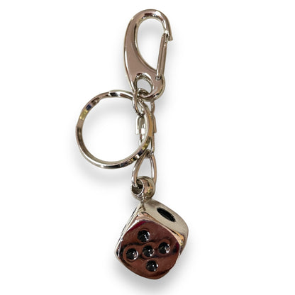 Metal Dice Key Ring