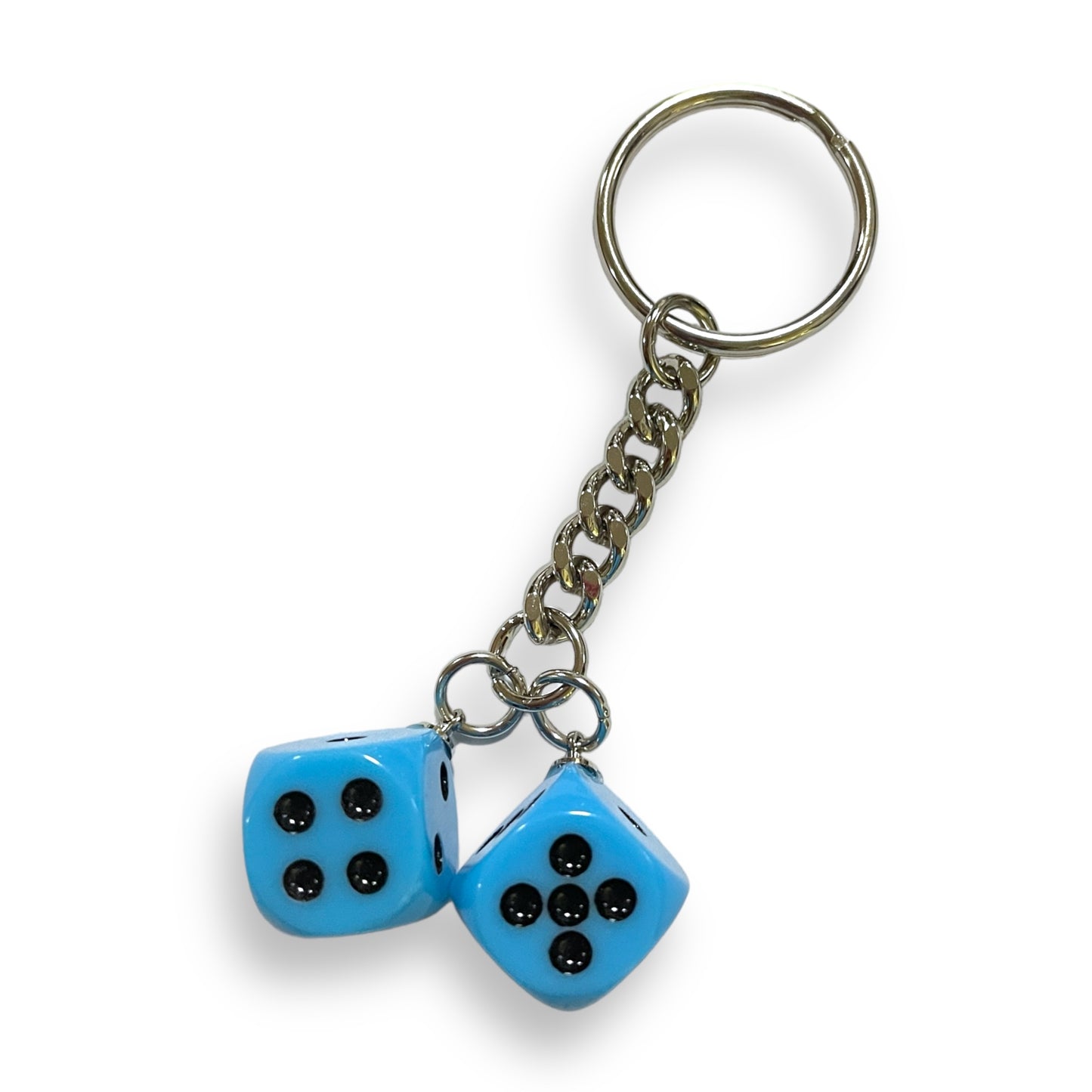 Twin Dice Key Ring