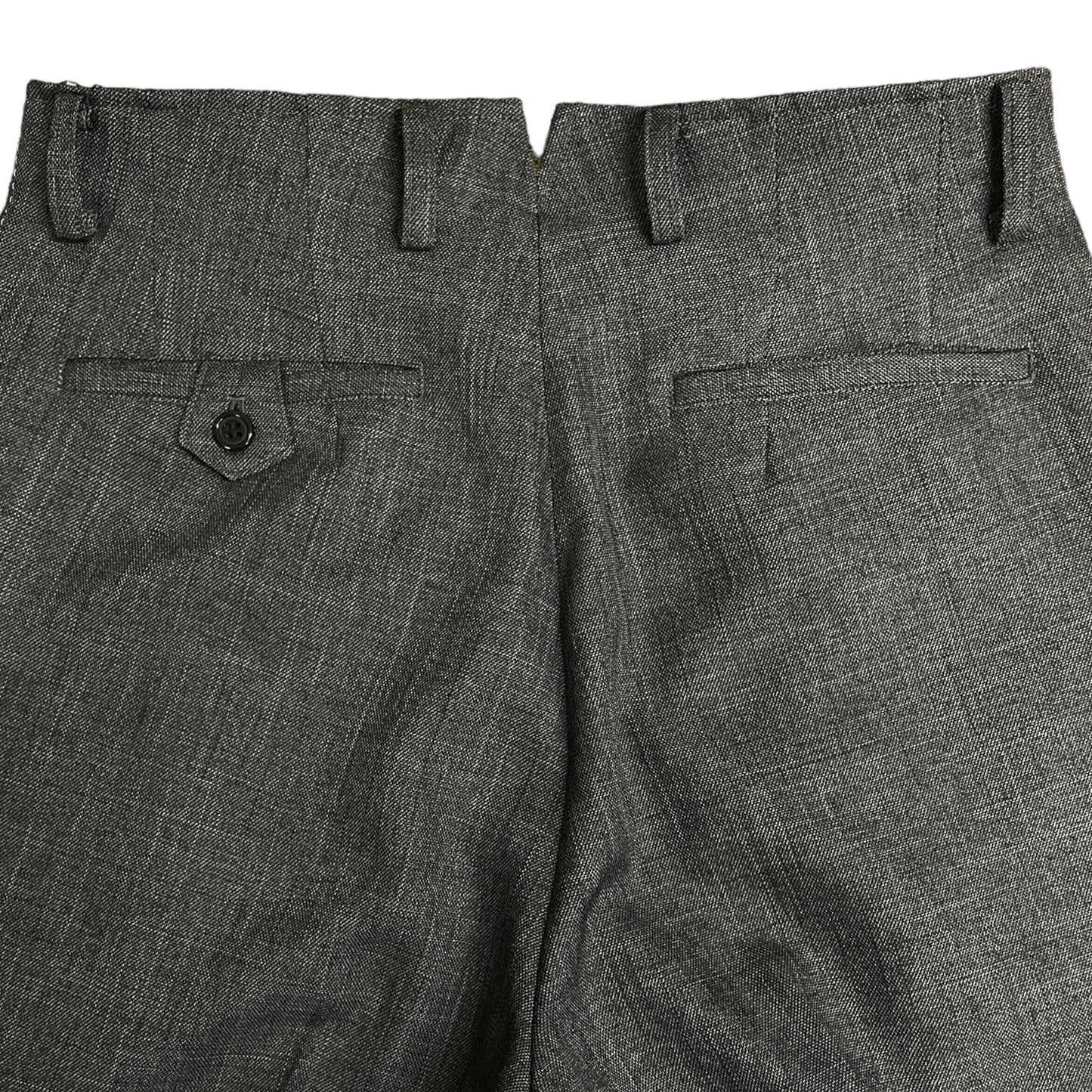 50's Style Hand Stitch 2pleats Trousers/ 50’スタイルシャークスキンハンドステッチツープリーツトラウザーズ