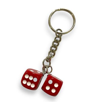 Twin Dice Key Ring