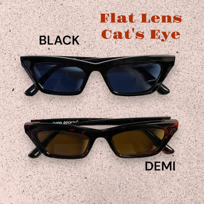 Sunglasses "Flat Lens Cat's eye"/フラットレンズタイプキャッツアイ