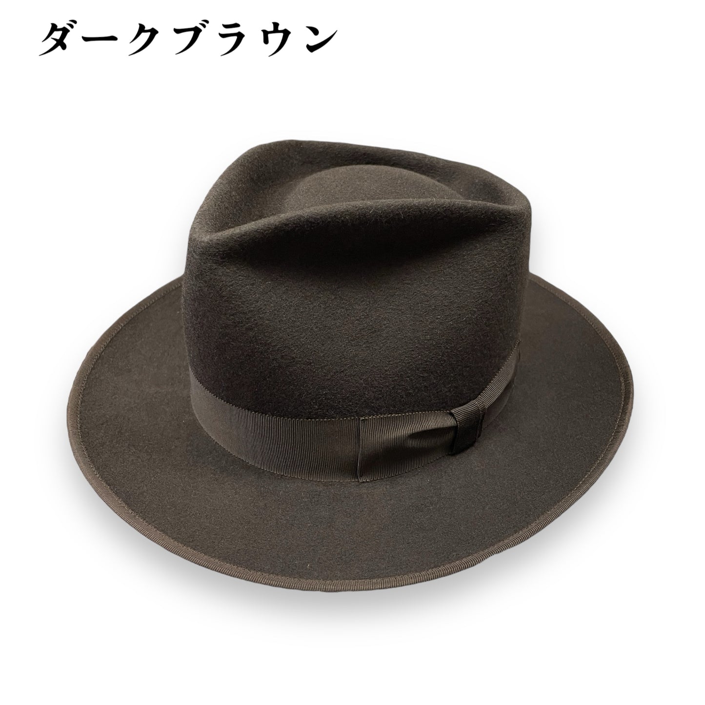 Wool Felt Hat/オープンクラウンフェルトハット