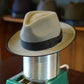 Flat Wide Brim Wool Felt Hat "TEARDROP"