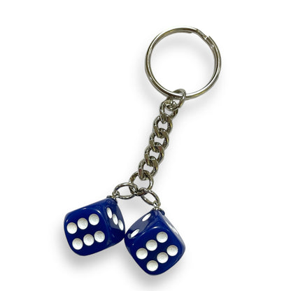 Twin Dice Key Ring