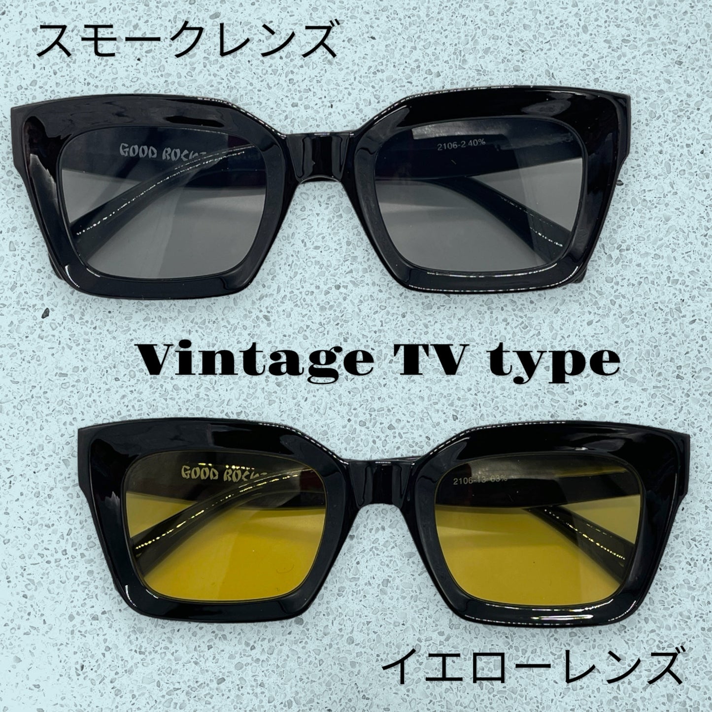 Sunglasses "VINTAGE TV"/ヴィンテージテレビジョン