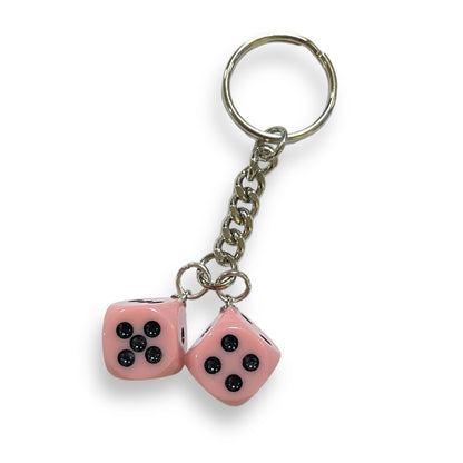 Twin Dice Key Ring