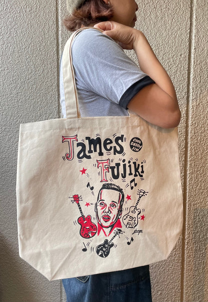 Canvas Totebag "JAMES FUJIKI"