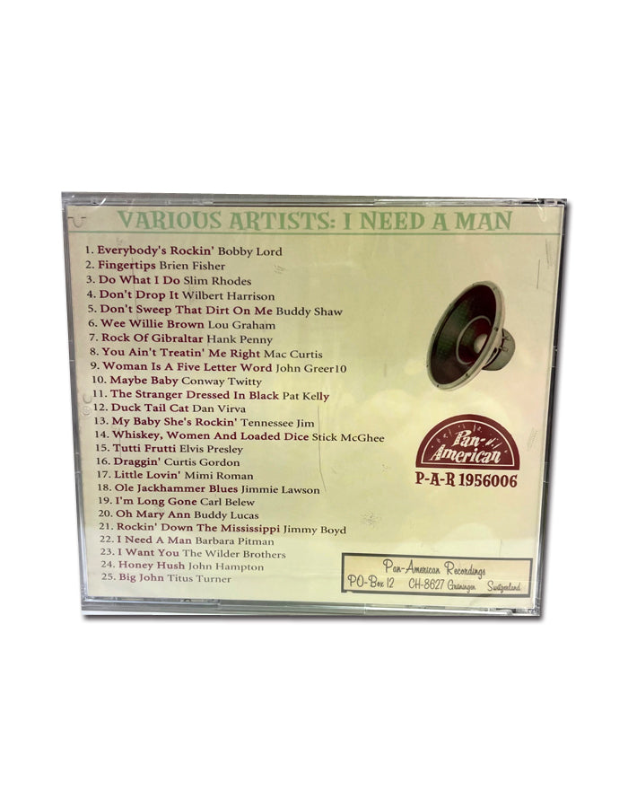 VA / PAN-AMERICAN RECORDINGS "I NEED A MAN"