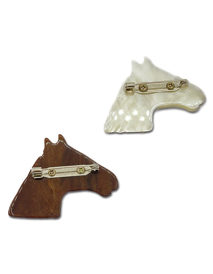 Vintage style accessory "Horse" Broach/ヴィンテージスタイルブローチ馬