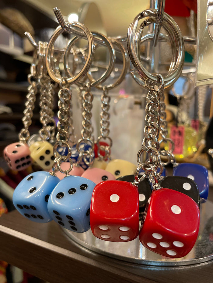 Big Twin Dice Key Ring – GOOD ROCKIN'