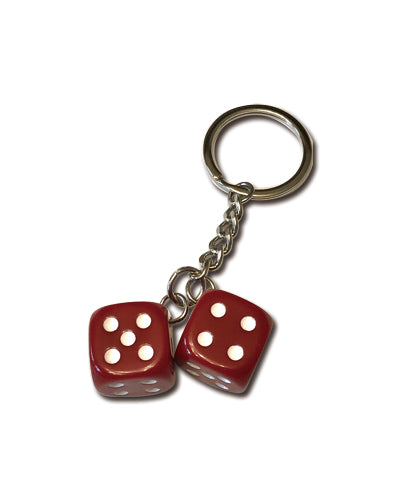 Big Twin Dice Key Ring