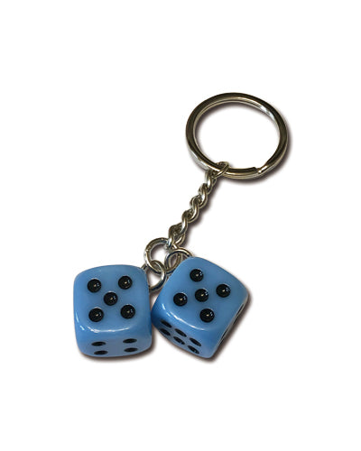 Big Twin Dice Key Ring