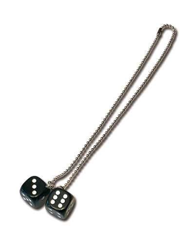 Big Twin Dice Necklace