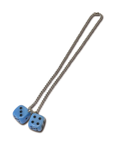 Big Twin Dice Necklace