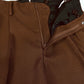 50's Style Hand Stitch 2pleats Trousers BLACK&amp;BROWN